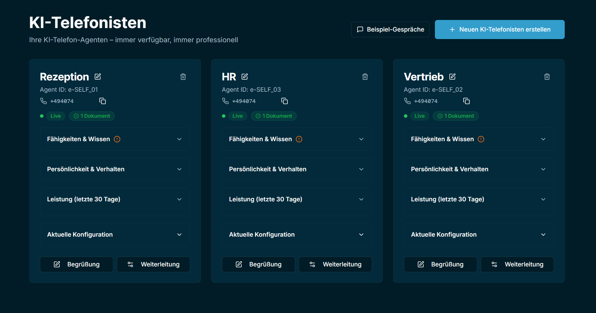 KI-Telefonisten 24/7